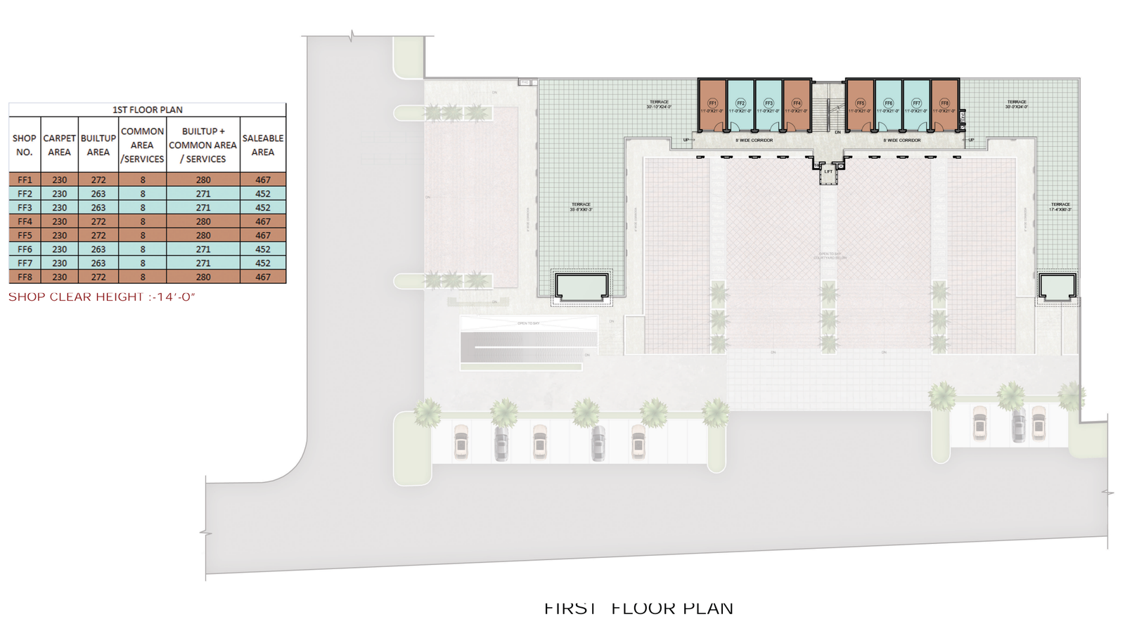 Aspire Plaza floor plan 3